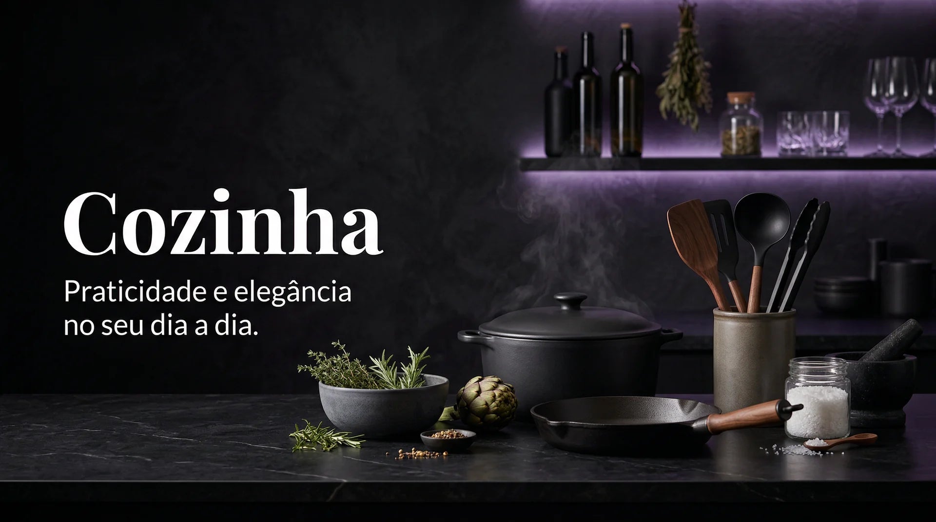 Banner da coleção Cozinha