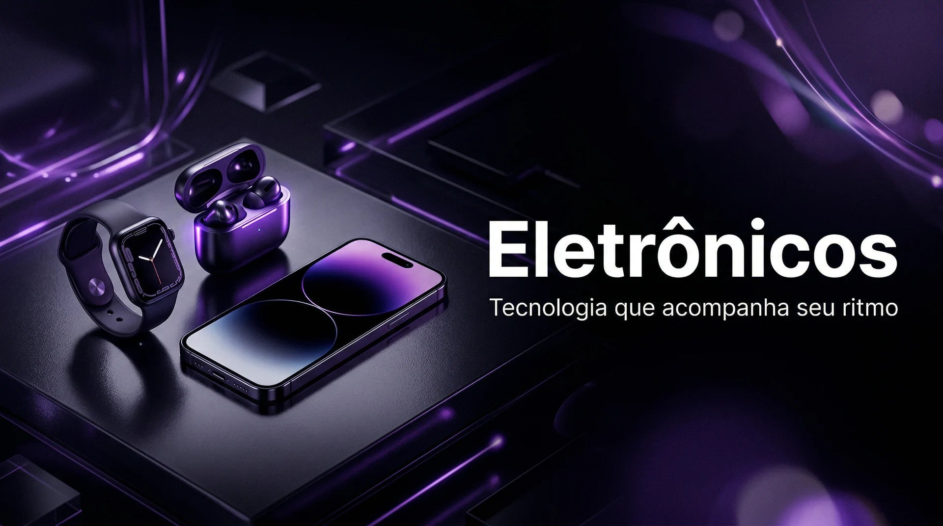 Banner da coleção Eletrônicos